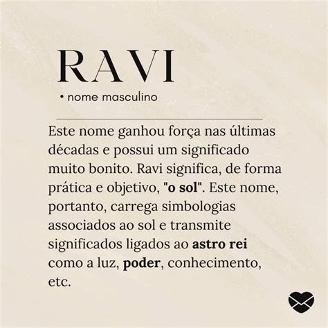 ravi significado-1